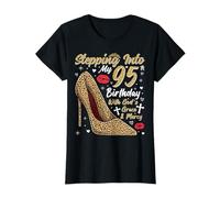 Stepping Into My 95th Birthday with God's Grace and Mercy T-Shirt