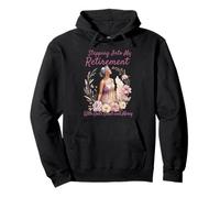 Stepping Into My Retirement With God's Grace And Mercy Pullover Hoodie