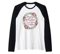 Stepping Into My Retirement With God's Grace And Mercy Raglan Baseball Tee