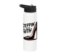 Stepping Out on Faith Christian Catholic Methodist Church Stainless Steel Insulated Water Bottle
