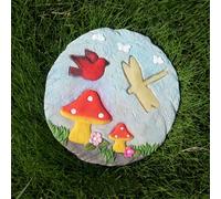 Stepping Stone， Luminous Outdoor Landscaping Décor Pavers, Dimensional Decorative Stones for Flower Beds Pond Areas Lawns(Style2,3PCS)