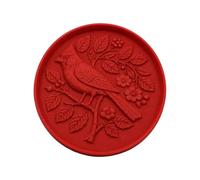 Stepping Stone Mold, Bird Pattern Garden Art Concrete Moulds Easy Release, Reusable Stepping Stone Molds, Decorative Animal Concrete Casting Mold, for Garden Pathway Yard Patio (Bird)
