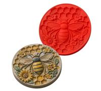 Stepping Stone Mold, DIY Path Paver Cement Mould 38.2x38.2x2.5CM