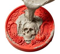 Stepping Stone Mold Reusable DIY Funny Spooky Halloween Making