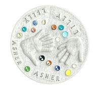 Stepping Stone Mold Set for Mother ' s Day Gift Offering Customization Possibilities for Artists Child Development Art Project