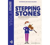 Stepping Stones - 26 Pieces for Viola Players - Easy String Music - Sheet Music with Online Audio Files - Boosey & Hawkes (BH 13825)