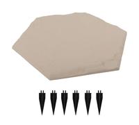 Stepping Stones Garden 3pcs Garden Stepping Stones Decorative Landscaping Stones Decorative Weather-proof Garden Stepping Stones For Patio Yard Landscaping Round For Pathways for Pathway(Beige,Hexagon