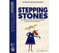Stepping Stones violin and piano (very easy) new edition Colledge with Online au