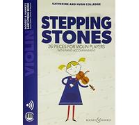Stepping Stones: 26 Pieces for Violin Players by Hugh Colledge