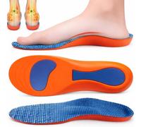 StepPro Plantar Fasciitis Heavy Duty Orthotic Support Insoles - 220+ LBS Arch Support,Relieve Flat Feet,Heel Pain,Overpronation,Shock Absorbing and Breathable Insoles,Orthopedic Insole (Medium 41-42)