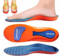 StepPro Plantar Fasciitis Heavy Duty Orthotic Support Insoles - 220+ LBS Arch Support,Relieve Flat Feet,Heel Pain,Overpronation,Shock Absorbing and Breathable Insoles,Orthopedic Insole (Medium 41-42)