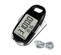 Steps Counter High-Precision Large Digital 3D Digital | Pedometer Step Tracking Counter for Park Road Mountain Outdoor Walking Running Hiking Exercise Gym