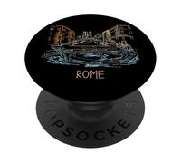 Steps Rome Italy Travel Souvenir Historic City Landmark Gift PopSockets Adhesive PopGrip