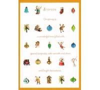 Stepson at Christmas, Christmas Card