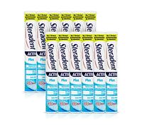 Steradent Pro White Denture Cleansing Tablets, 360 Count Multipack (12 Packs) - Daily Oral Hygiene Solution for Bright, Fresh Smile