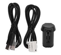 Stereo Adapter USB Plug Connecting Cable Set Kit Premium ABS Material Car Audio Adapter for 206 207 307 407 308 408 508 3008 4008 5008 and C2 C3 C4 C4l C5 C6