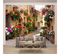 Stereo Architecture Potted Plants Flowers 3D Wallpaper Luxury Home Dining Decor Paste Sofa Living Room The Wall for Bedroom Mural-300cm×210cm