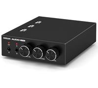 Stereo Gaming DAC with MIC Input: Headphone Amplifier, USB/Optical D/A Converter, 32-Bit/192kHz High-Resolution Audio for PC, PS4, Xbox, Switch (Douk Audio Q2Pro)
