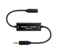 Stereo Isolation 3.5mm Speaker Noise Common Ground Filter Eliminator GROUND LOOP