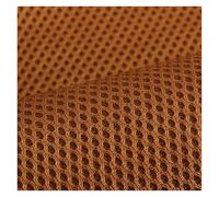Stereo Mesh Fabric, Mesh Fabric By The Meter For Speaker Box Horn Cinema Engineering Cloth Dustproof(Earthy yellow)