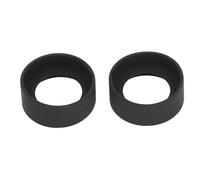 Stereo Microscope Eyepiece Eyeshields Rubber Flat Angle Eye Cup Guard Clear Vision Comfortable Non Slip Grip for 40 42mm Interface Microscope Eyepieces 2 Pcs