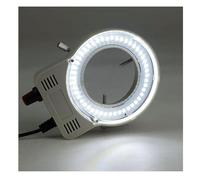 Stereo Microscope Fluorescent Ring Light-Microscope USB LED Ring Light Brightness Adjustable Stereo Microscope Parts Ring Lamp for 58-65mm Interface (Color : White)