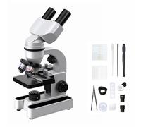 Stereo Microscopes-Biological Educational Microscope for Students,with Phone Clip,Biological Specimen and Fill Light (4)