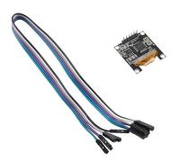 Stereo Music Spectrum Display Analyzer VU Meter with 8 Modes, Dual Channel Audio Level Indicator for 3-5V, 0.96 Inch OLED Support, 200-18kHz Frequency Response, 4mm Thin PCB Module