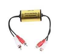 Stereo Noise Reducer, Ground Isolator Innovative Design Stereo Noise Reducer, High-Performance Sound Quality, Exceptional Suppression, Assured, Entst?rfir With Copper Material, Sound