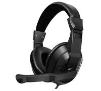 Stereo Office Cool Dublin Headphones with Micro Black