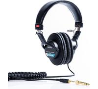 Stereo Over Ear Headphones Sony MDR-7506 Driver 40 Jack 3.5 6.5 mm Dynamic