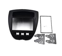 Stereo Panel Dash For Peugeot 107 2005-2013 2014 2 Din Car Radio Frame Mount Double Fascia Dash Kit DVD Panel Stereo Cover