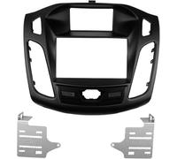 Stereo Panel Fascia Compatible with Focus III C-Max 2011 Up Radio C Max Face Plate CD DVD Adapter Facia Dash Install Mounting Trim Kit Central Control Accessories