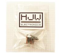 Stereo Potentiometer Vertical PCB Mount 6.35mm Round Shaft Logarithmic Audio Volume Control A VR63ST (A100K)