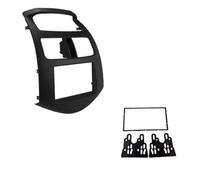 stereo radio fascia frame For Daewoo For Martiz 2014 Dash Kit Installation Trim Facia DVD Frame Double Din Car Radio Fascia(Black)