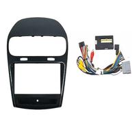 stereo radio fascia frame For Dodge For Journey 2012 2013 2014 2015-2020 Car Frame Fascia Adapter Canbus Box Raido Audio Fitting Dash Panel Kit(Frame Canbus)