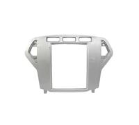 stereo radio fascia frame For Mondeo 2007 2008 2009 2010 Frame Video Player Navigation Dvd Panel Trim 9.7 Inch 2 Din Car Radio Fascias(Silver Frame)