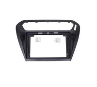 stereo radio fascia frame For Peugeot 301 2Din Car Radio Fascia DVD Stereo Frame Plate Adapter Mounting Dash 9Inch(Black Frame)