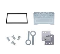 stereo radio fascia frame For VW For P&assat For Jetta For Bora DVD Player Box Fascia 2Din Universal Stereo Radio Cage Panel Frame Audio Dash Mounting Frame Kit