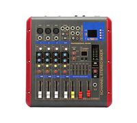 Stereo Sound Mixer Audio Console, Studio Mixing Desks, 4-Channel professional effect sound mixer dj sound audio power mixer usb interface controller