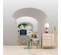 Stereo White Architecture Blue Wooden Door Art 3D Wallpaper Easy Install Feature Office Living Room Sofa Bedroom TV Background Wall Decoration-430cm×300cm
