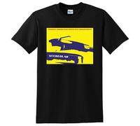 STEREOLAB Mens T Shirt Transient Random-Noise Vinyl cd Cover Short-Sleeved Shirt Top Black M