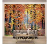 Stereoscopic Autumn Golden Forest Art 3D Wallpaper Luxury Home Dining Decor Paste Sofa Living Room The Wall for Bedroom Mural-400cm×280cm