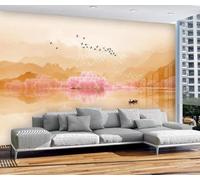 Stereoscopic Forest Lake Bird 3D Wallpaper Luxury Home Dining Decor Paste Sofa Living Room The Wall for Bedroom Mural-350cm×256cm