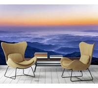 Stereoscopic Simple Only Beautiful Mountain Sunrise 3D Wallpaper Luxury Home Dining Decor Paste Sofa Living Room The Wall for Bedroom Mural-300cm×210cm