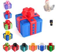 Stereover the Prank Box - Hilarious Screw Challenge with Middle Finger Surprise,Annoying Present Gift Gag Box for All Occasions,Funny 3D Printed Large Case for Money and Card Holder(#I)