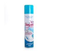Stergene Gentle Care Easy Iron & Spray Starch - Smooth & Crisp Finish, Reduces Wrinkles, Refreshing Fragrance, Silicone-Infused for Effortless Ironing, Protects Against Dirt & Water, 300ml