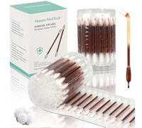 Sterile Iodine Swabs for First Aid | Single-Use Antiseptic Cotton Sticks | Wound Disinfection, Portable & Convenient for Travel, Home, Kids & Outdoor Emergencies