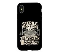 Sterile Processing Tech Keeps The Tray Check On Track Case for iPhone X/XS