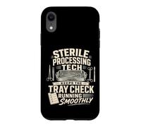 Sterile Processing Tech Keeps The Tray Check On Track Case for iPhone XR